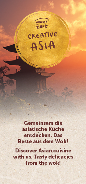 Creative Asia: Discover Asian cuisine with us. Tasty delicacies from the wok!